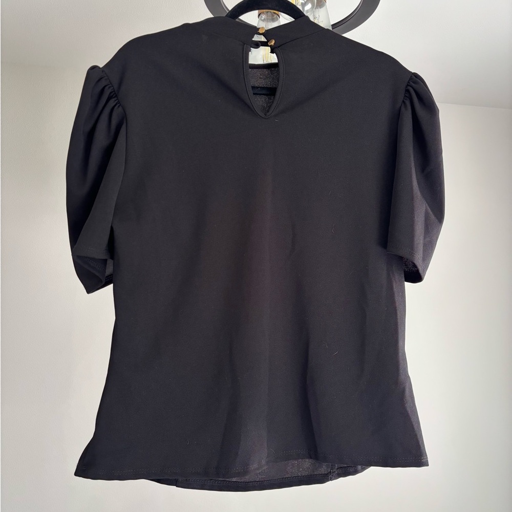 Elegant Black Women's Top